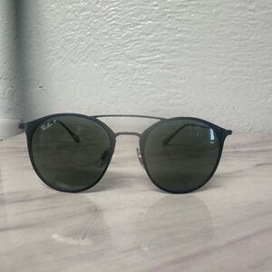 Ray-Ban Dark Green and Black Sunglasses